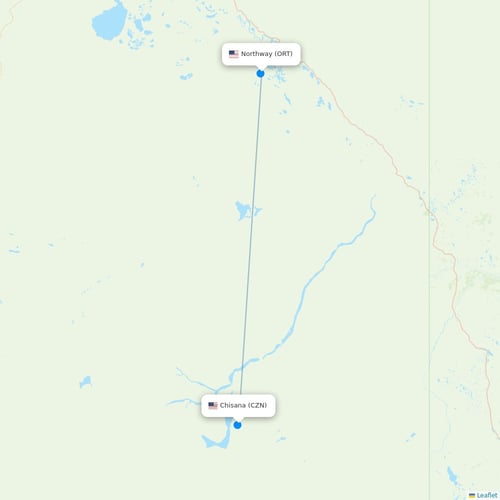 Map of Chisana