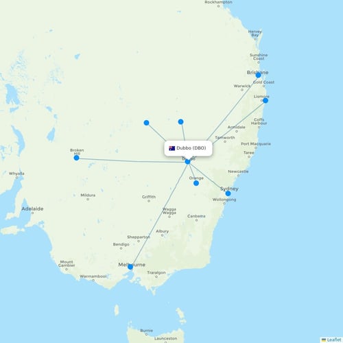 Map of Dubbo