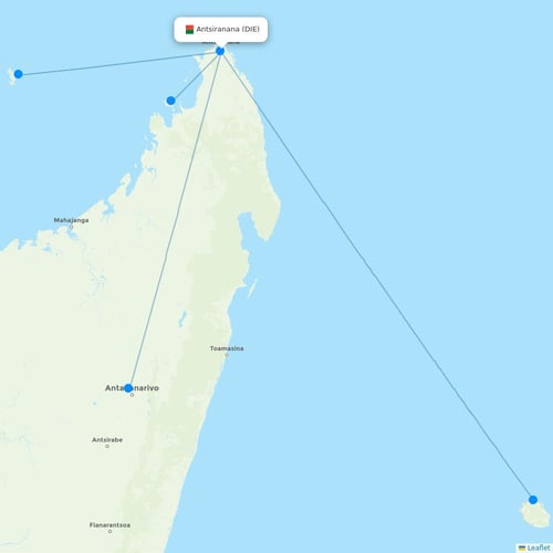 Map of Antsiranana