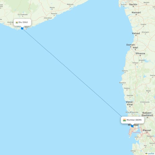 Map of Diu