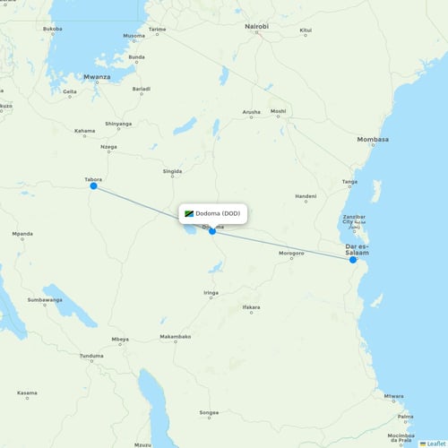 Map of Dodoma