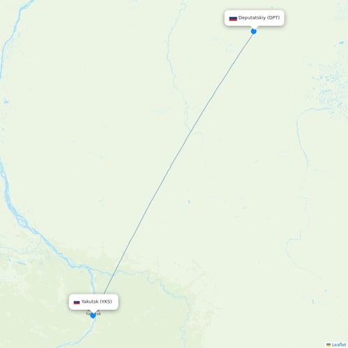 Map of Deputatskiy
