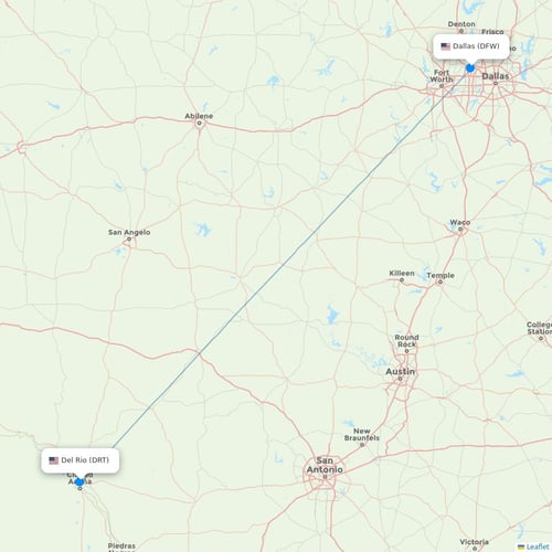 Map of Del Rio
