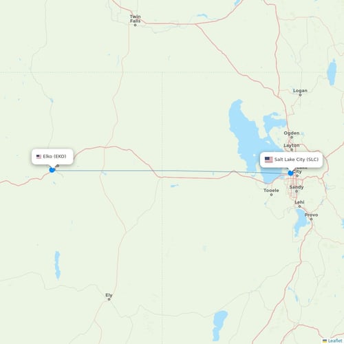 Map of Elko