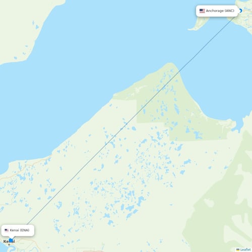 Map of Kenai