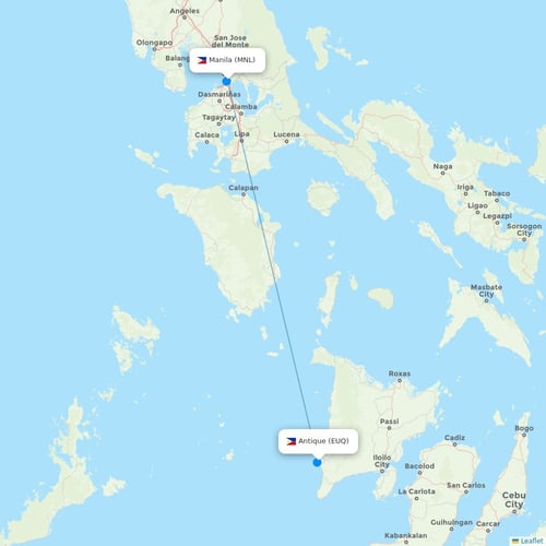 Map of Antique