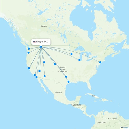 Map of Kalispell