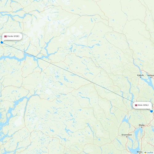 Map of Forde