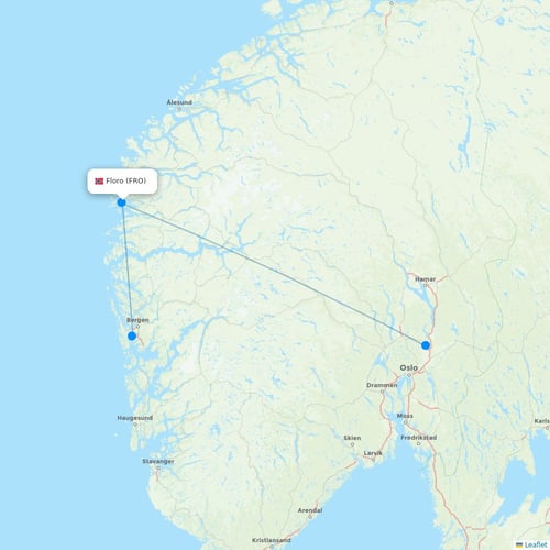 Map of Floro