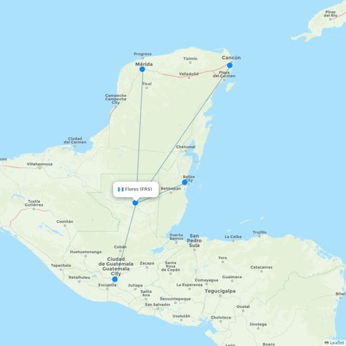 Map of Flores