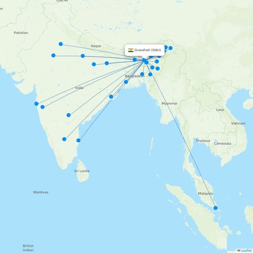 Map of Guwahati