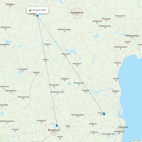 Map of Gulbarga