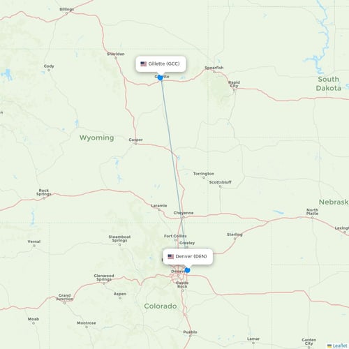 Map of Gillette