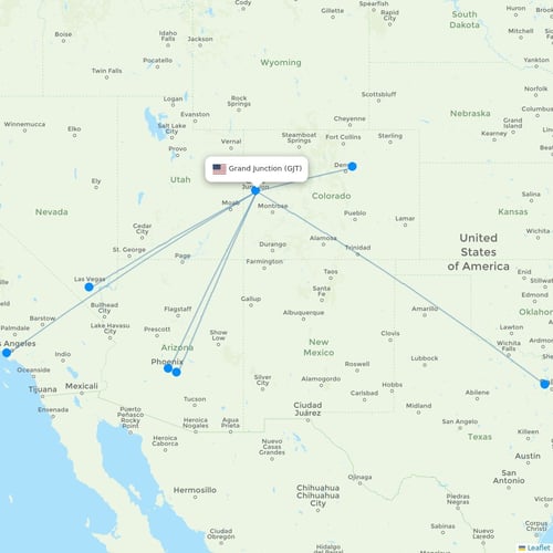 Map of Grand Junction