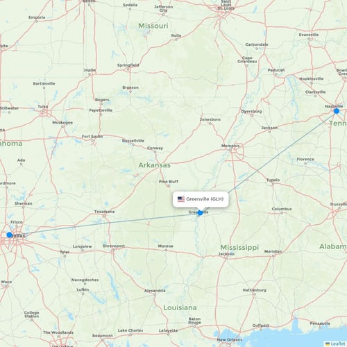Map of Greenville