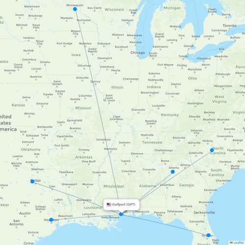 Map of Gulfport