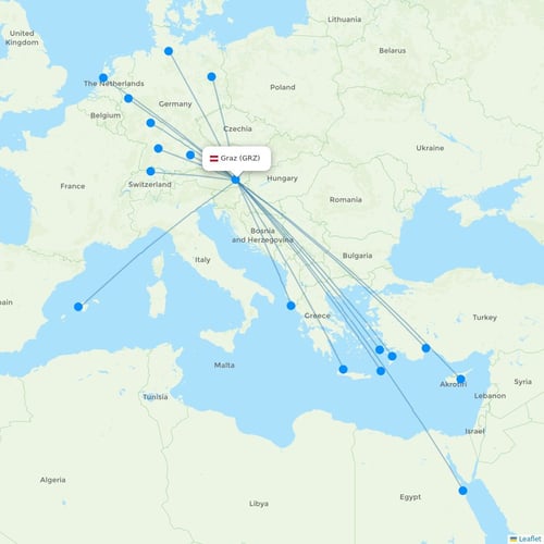 Map of Graz