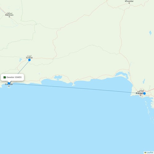 Map of Gwadar