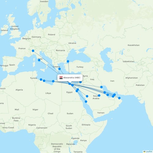 Map of Alexandria