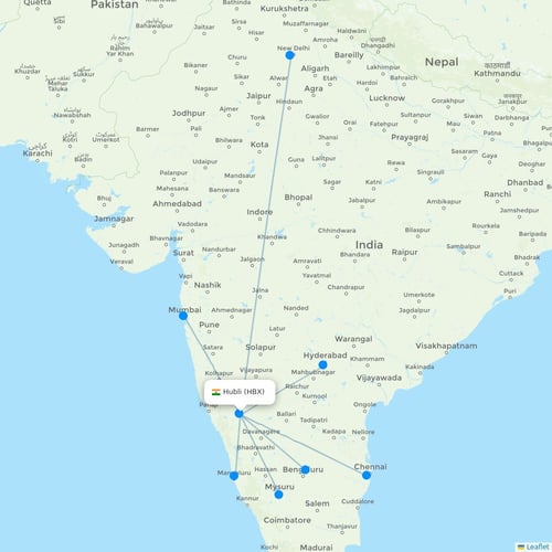 Map of Hubli