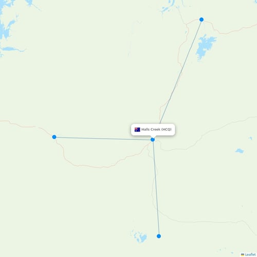 Map of Halls Creek