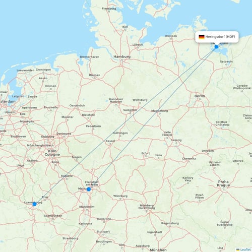 Map of Heringsdorf