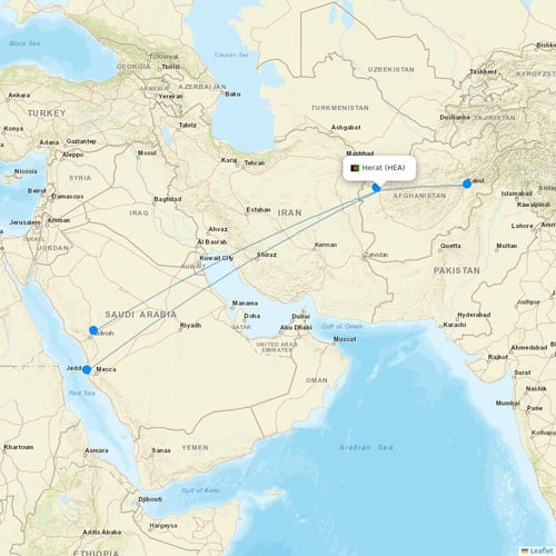 Map of Herat