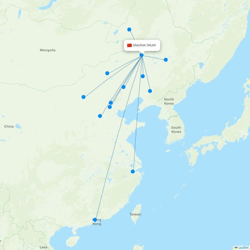 Map of Ulanhot