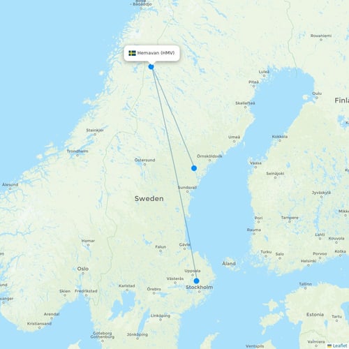 Map of Hemavan