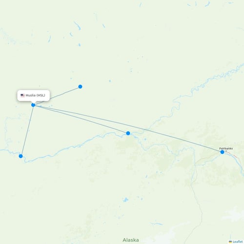 Map of Huslia