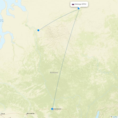 Map of Hatanga