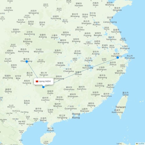 Map of Liping