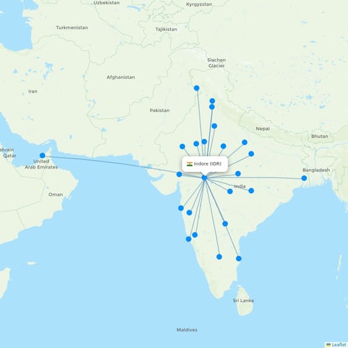 Map of Indore