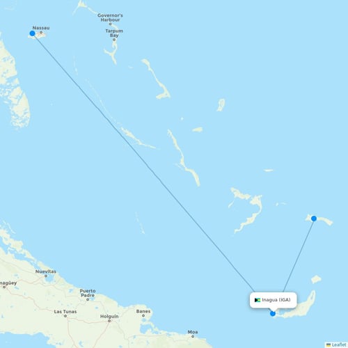 Map of Inagua