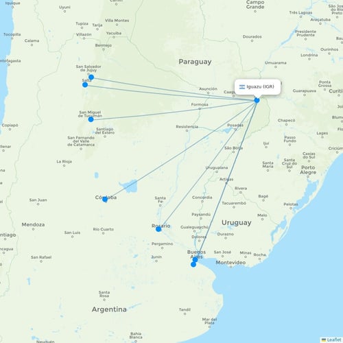Map of Iguazu