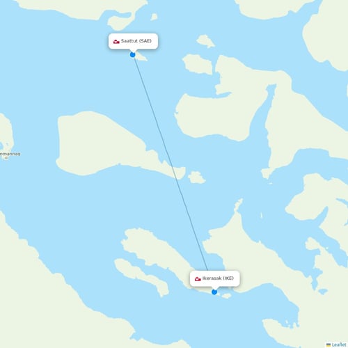 Map of Ikerasak