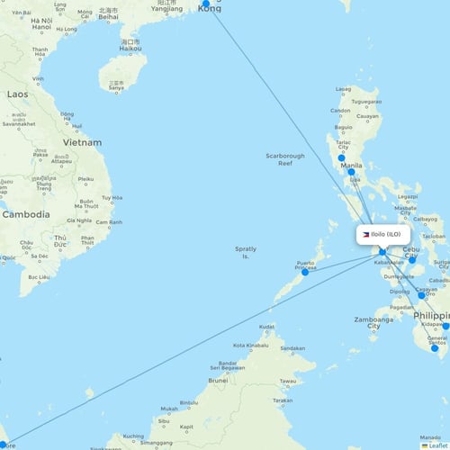 Map of Iloilo