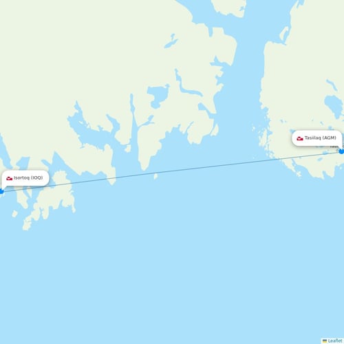Map of Isortoq
