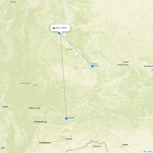 Map of Igrim