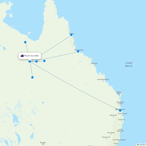 Map of Mount Isa