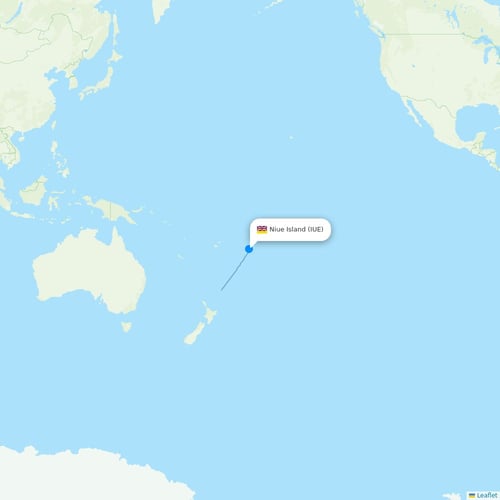 Map of Niue Island