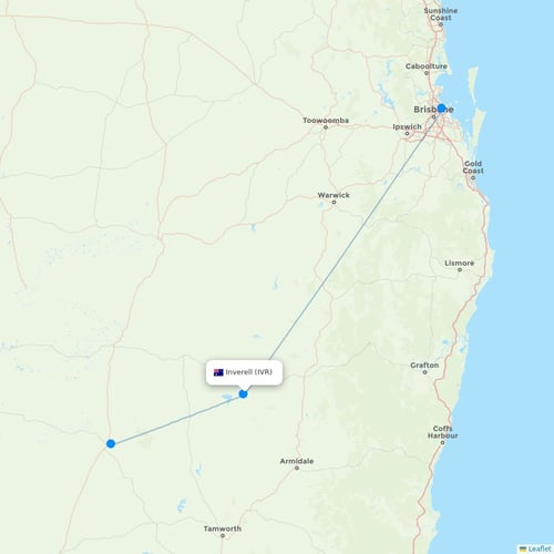 Map of Inverell