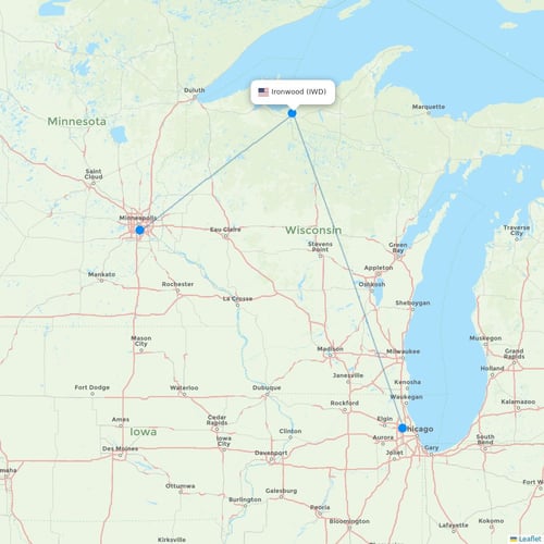 Map of Ironwood