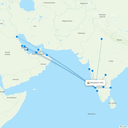 Map of Mangalore