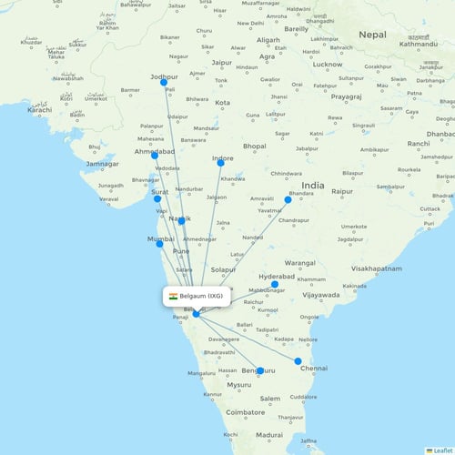 Map of Belgaum