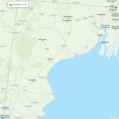 Map of Jamshedpur