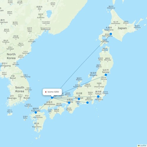 Map of Izumo
