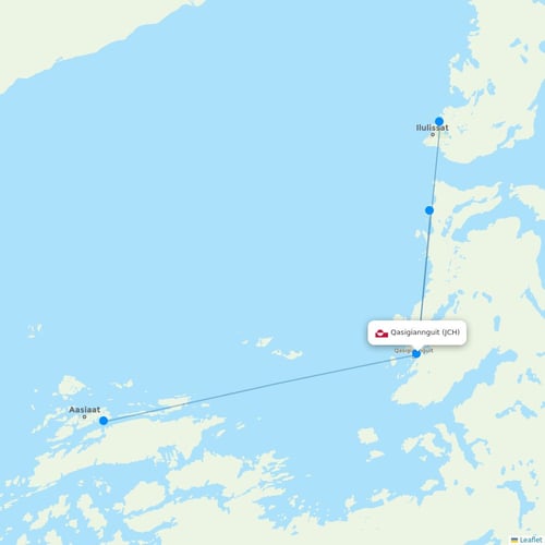 Map of Qasigiannguit