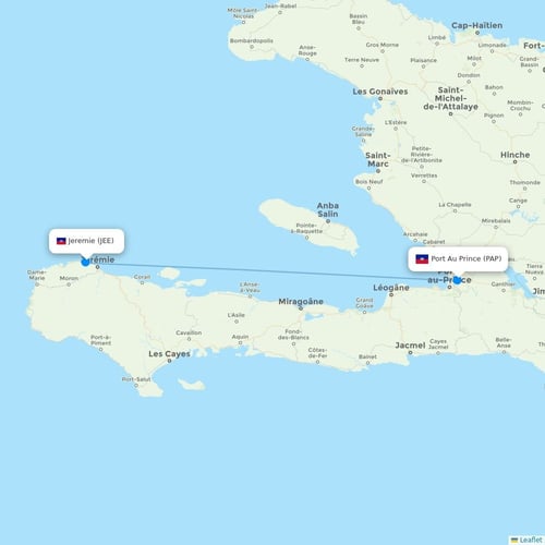 Map of Jeremie