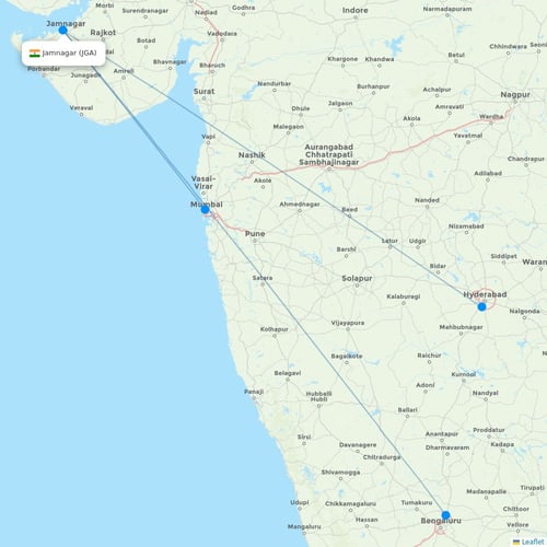 Map of Jamnagar
